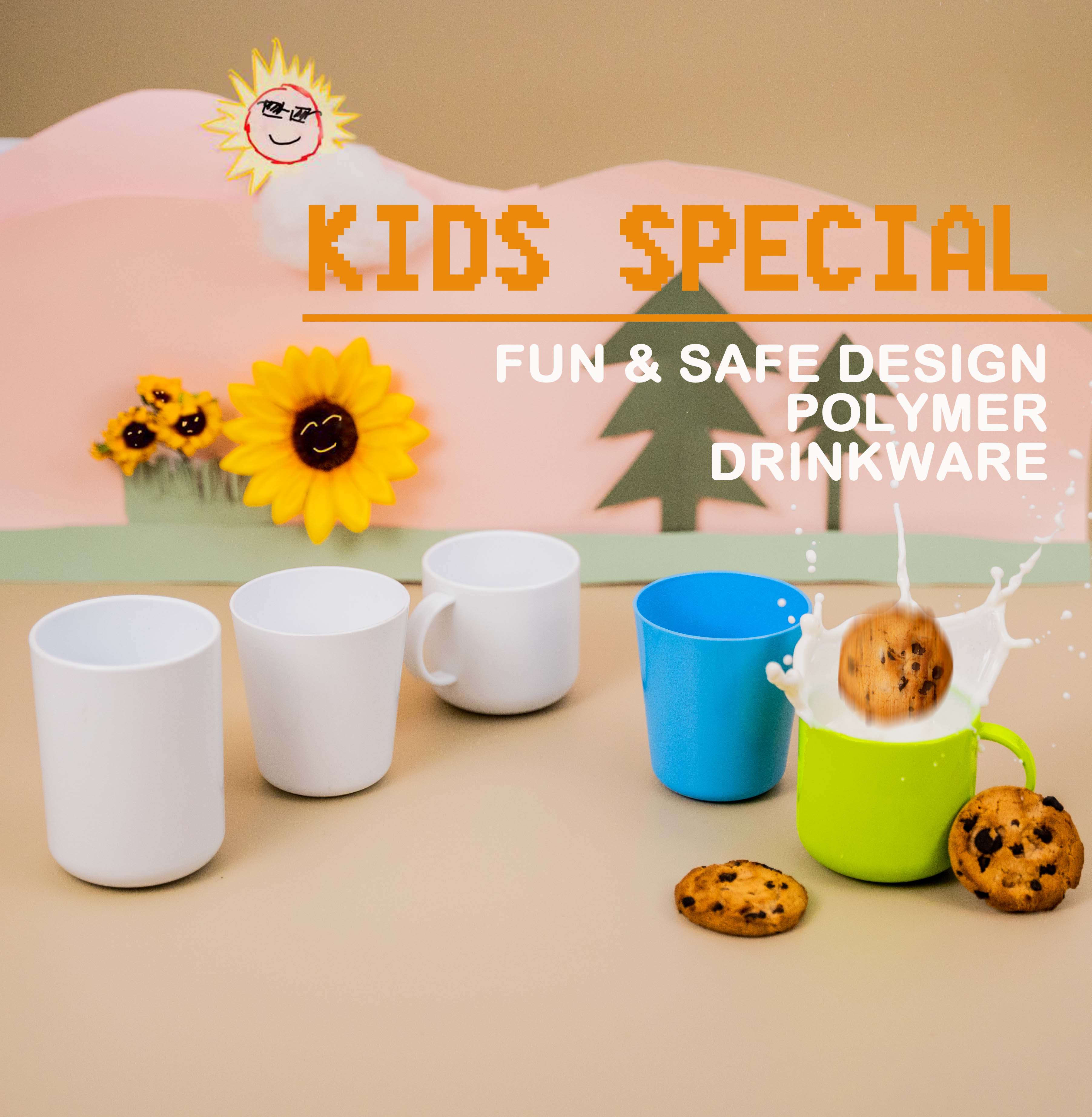 SUBLIMATION KID POLYMER MUGS