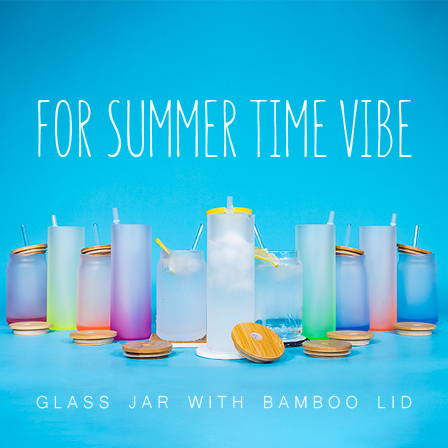 BAMBOO-LID GLASS BOTTLE SET