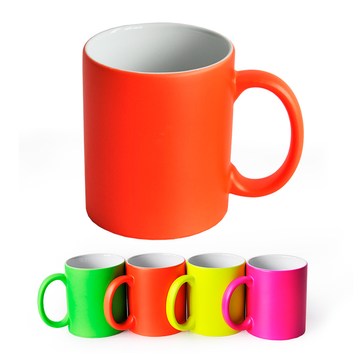 11oz Ceramic Neon Mug