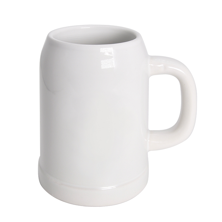 0.5L Ceramic OK Beer Mug (Φ8.3cm*Φ9.9cm*H13.9cm)