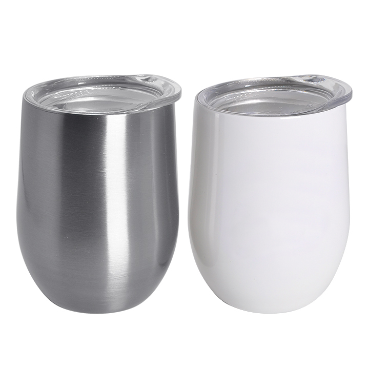 12oz Stainless Steel Wine Tumbler