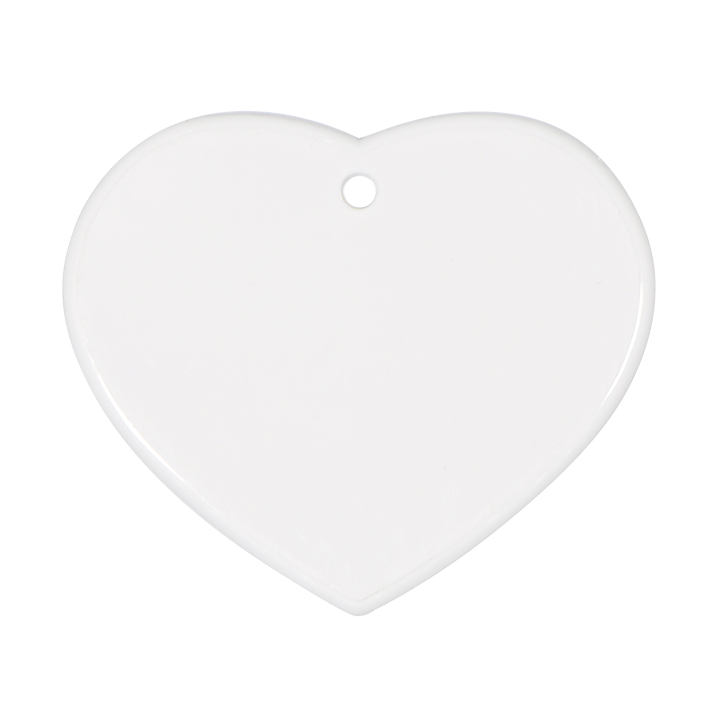 Polymer Heart Ornament, H6.5 * W7.5cm