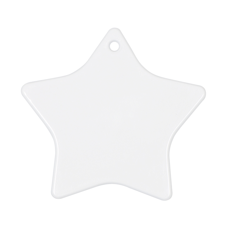 Polymer Large Star Ornament,7.5*8cm