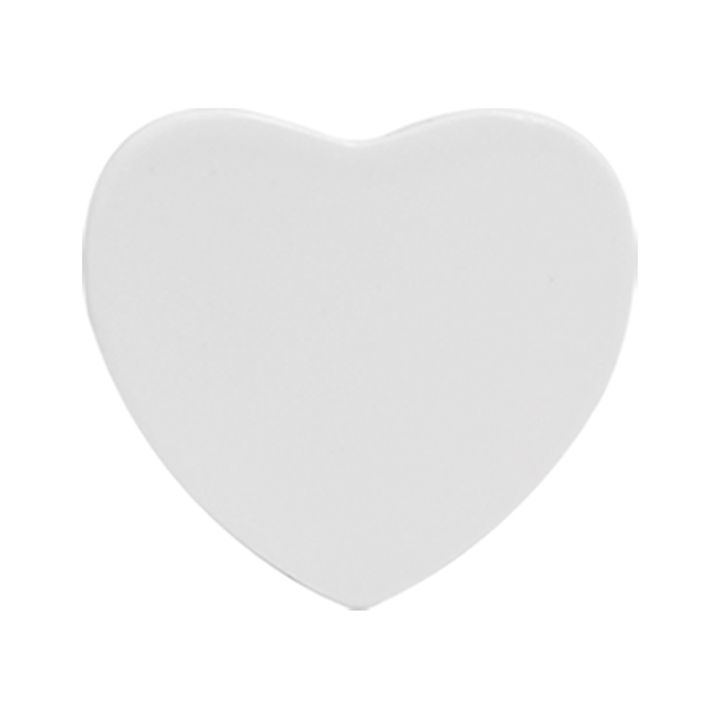 Ceramic Fridge Magnet, Heart 6.7cm*5.9cm