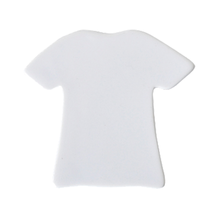 Sublimation Ceramic Fridge Magnet, T-shirt (7.9*7.1cm)