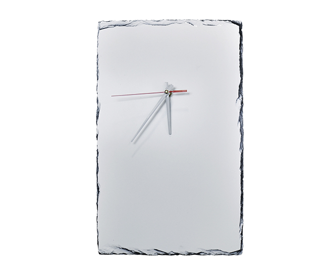 Rectangular Photo Slate Clock, 25*40cm