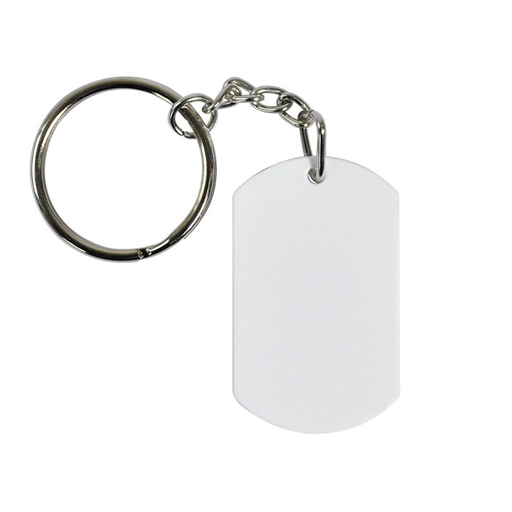 Polymer Arc-shaped Keychain, 45*27*2mm