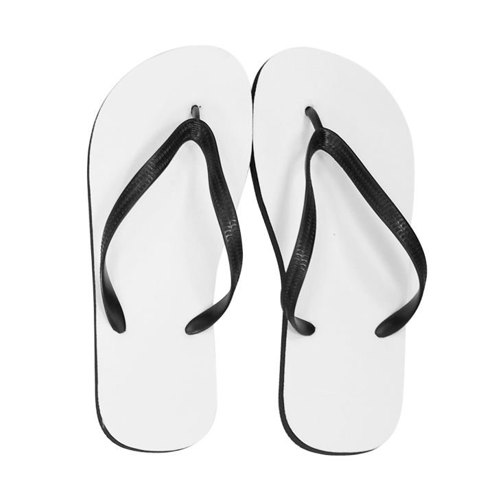 Sublimation Flip Flop for Adult, Black -S/M/L/XL