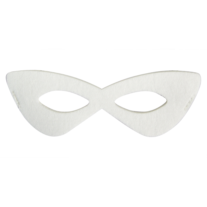 Sublimation Felt Mask, Cat Eyes