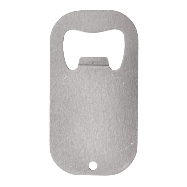 Sublimation Stainless Steel Beer Opener (Dog tag shape)