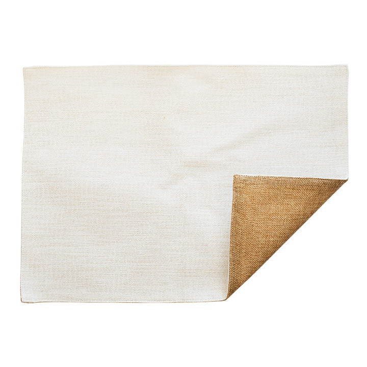 Sublimation Linen Placemat with Beige Back,30*40cm