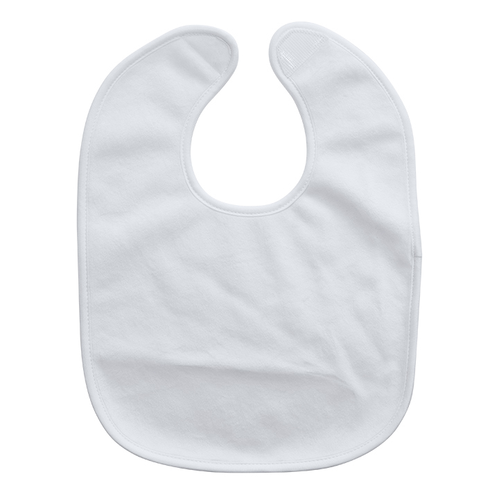 Sublimation Crystal Velvet Baby Bib,25x19.5cm