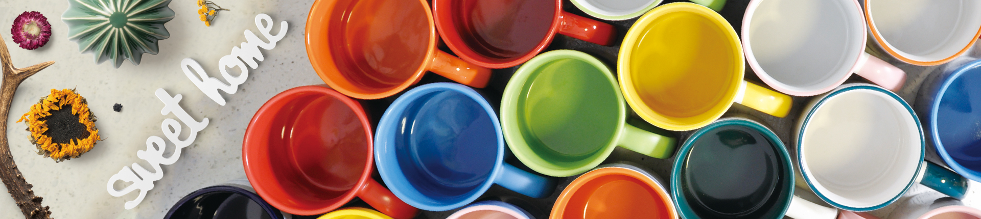 CERAMIC COLOR MUGS