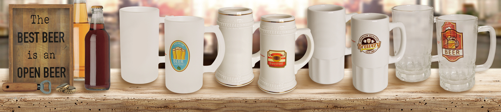 BEER MUGS