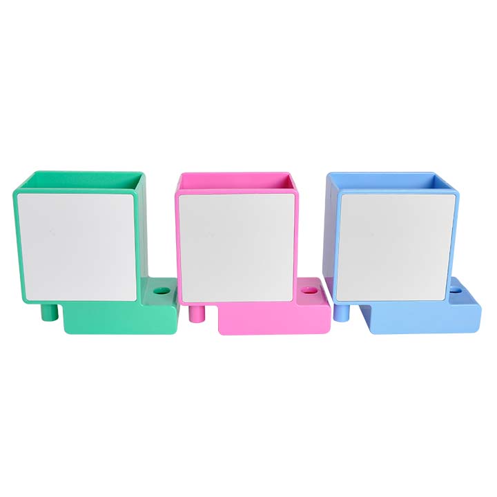 Sublimation Pencil Holder w/ Aluminum Insert(11.7*11.6*6cm)