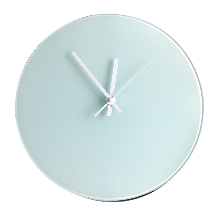 Round Glass Clock Dia. 30cm