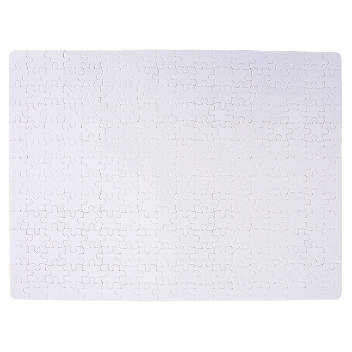 Sublimation Pure White Cardboard Puzzle,252 Pieces(10"x13.5")