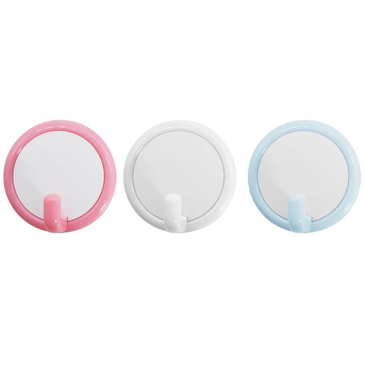 Sublimation Wall Hook w/ Aluminum Insert(Dia 6cm),Round