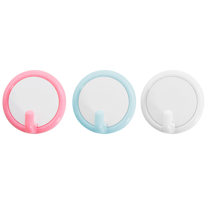 Sublimation Wall Hook w/ Aluminum Insert(Dia 4.3cm),Round