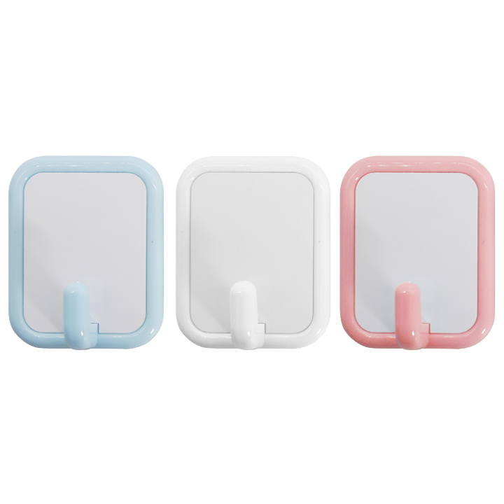 Sublimation Wall Hook w/ Aluminum Insert(5.5x6.3cm),Rectangle