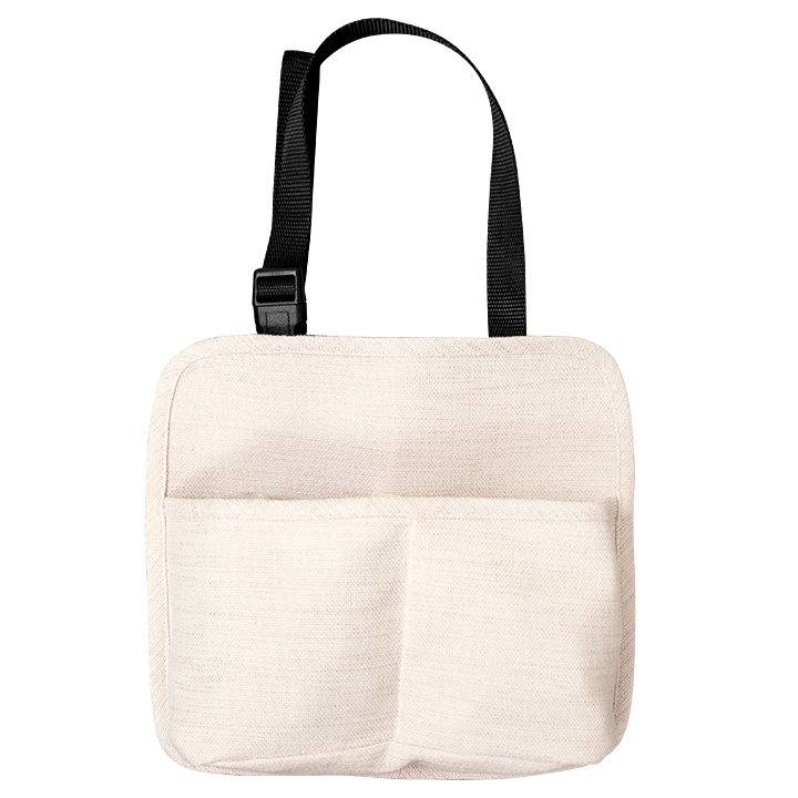 Sublimation Linen Car Storage Bag,25.5*23.5CM