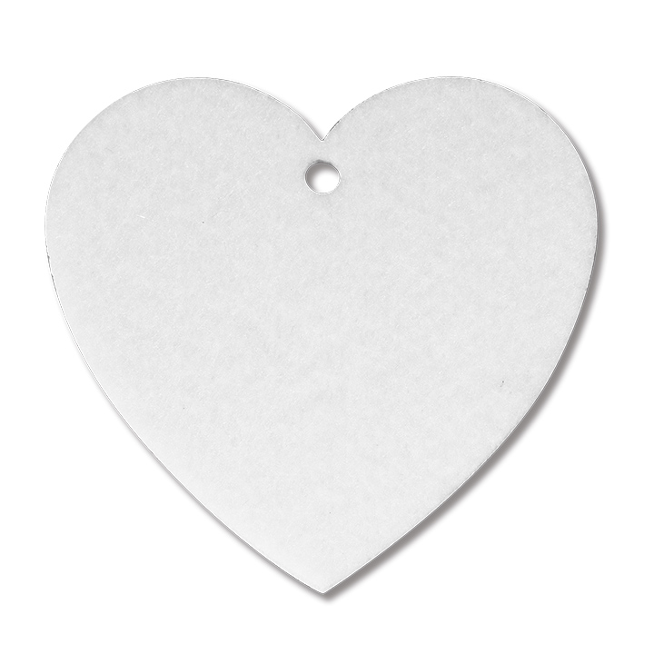 Sublimation Felt Ornament,Heart(7.6*7.4cm)