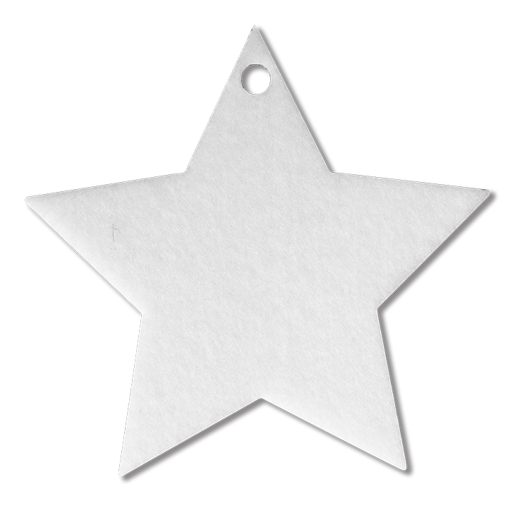 Sublimation Felt Ornament,Star(7.6*7.4cm)