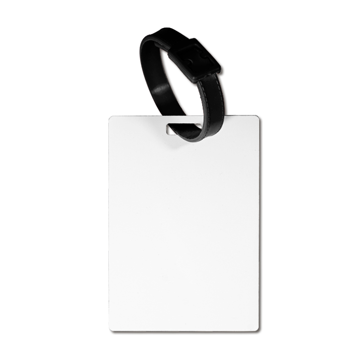 Sublimation MDF Luggage Tag, Rectangle