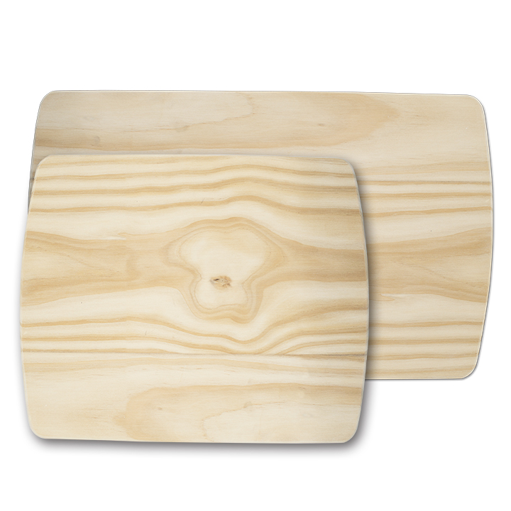 Sublimation Bamboo Cutting Board,Rounded Rectangular, Available in 2 Sizes