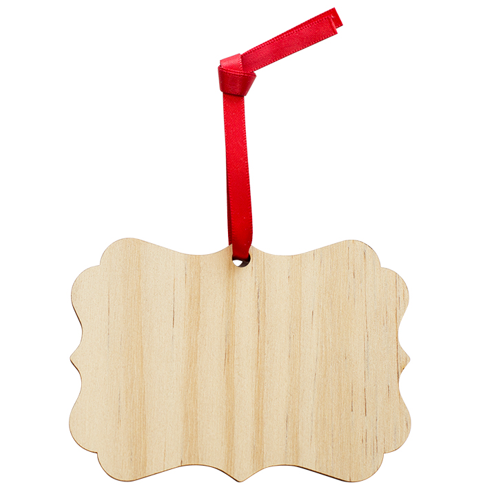 Sublimation PlyWood Ornament, Benelux,Available in 2 Sizes,Single/Double Sides