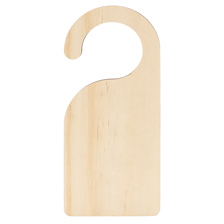 Sublimation PlyWood Door Hanger, 4*9*0.2''